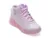 Ghete SKECHERS mov, S-LIGHTS REMIX, din piele ecologica