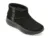 Ghete SKECHERS negre, ON-THE-GO ENCORE, din piele intoarsa