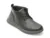 Ghete SKECHERS negre, PROVEN, din piele naturala