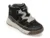 Ghete SKECHERS negre, YANA, din piele intoarsa