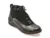Ghete SUAVE negre, 18511, din piele naturala