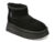 Ghete Steve Madden negre, CAMPFIR, din piele intoarsa