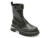 Ghete Steve Madden negre, CAPTIVA, din piele ecologica