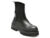 Ghete Steve Madden negre, CASSAND, din piele naturala