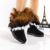 Ghete UG Dama 9675 Negru | Omoda