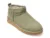 Ghete UGG kaki, CLASSIC ULTRA MINI, din piele intoarsa