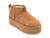 Ghete UGG maro, CLASSIC NOVELTY, din piele intoarsa