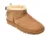Ghete UGG maro, ULTRA MINI BAILEY BOW, din piele intoarsa