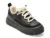 Ghete UGG negre, HERITAGE UTILITY SNEAKER, din piele naturala
