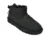 Ghete UGG negre, ULTRA MINI BAILEY BOW, din piele intoarsa