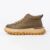 Ghete barbati din piele naturala 88808B Kaki | Advancer