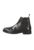 Ghete chelsea de piele cu logo discret