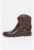 Ghete cowboy de piele