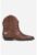 Ghete cowboy de piele Kendra