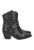 Ghete cowboy de piele cu varf ascutit