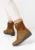 Ghete cu platforma Felisa camel