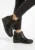 Ghete cu platforma negre Cremona