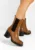 Ghete cu toc Catrina camel