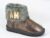 Ghete dama Amy aurii tip UGG