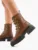 Ghete dama Brodie Camel