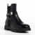 Ghete dama negre din piele ecologica Rylie