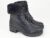 Ghete dama negre tip bocanc Linda
