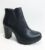 Ghete dama negre toc 10 cm Rodyka