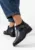 Ghete dama piele Sarva navy