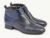 Ghete dama piele bleumarin Florena
