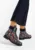 Ghete dama piele multicolore Pantonia