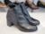 Ghete dama piele negre Kira