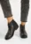 Ghete dama piele negre Savona