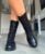 Ghete dama piele negre tip bocanc Dana