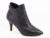 Ghete dama piele negre toc 7 cm Jenny