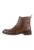 Ghete de piele cu design cap-toe