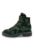 Ghete din piele intoarsa cu imprimeu camuflaj