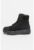 Ghete din piele nabuc si material textil Noxer