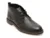 Ghete elegante CLARKS negre, ALDWIN 2 CHUKKA, din piele naturala
