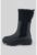 RAW – Ghete mid-high din piele si material textil