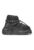 Ghete slip-on flatform cu garnituri de piele