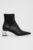 Karl Lagerfeld Ghete Chelsea de piele femei, culoarea negru, cu toc drept